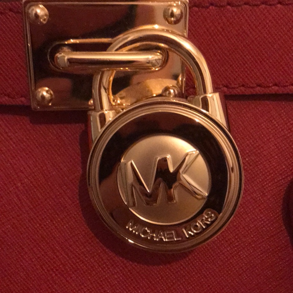 Authentic Michael Kors Hamilton Satchel handbag - Picture 6 of 8